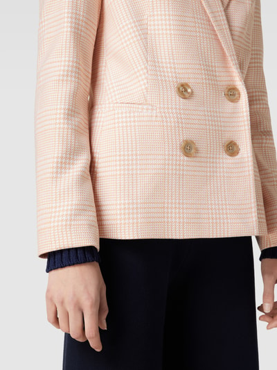 Christian Berg Woman Selection Blazer met fijn motief Oranje - 3