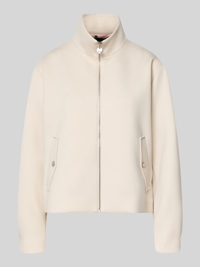 s.Oliver BLACK LABEL Regular Fit Blouson mit Viskose-Anteil Beige 2