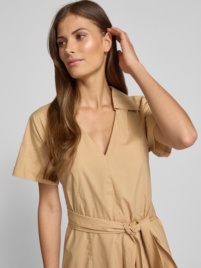 Liu Jo White Jurk met V-hals Beige - 3