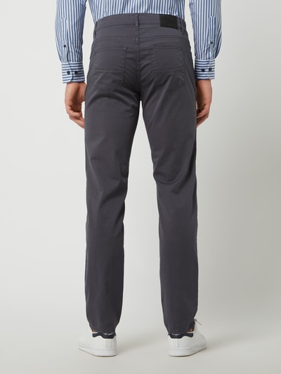 Brax Straight fit broek met stretch, model 'Cadiz' Middengrijs - 5