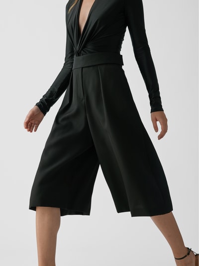 Alexandre Vauthier Wide Leg Culotte  Schwarz 3