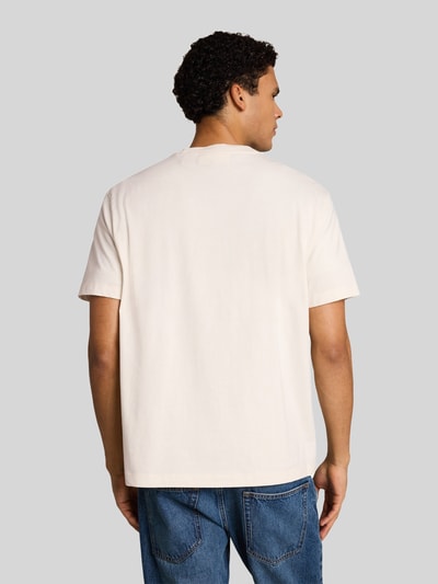 Tom Tailor Denim relaxed fit t-shirt met peanuts motiefprint Offwhite - 5