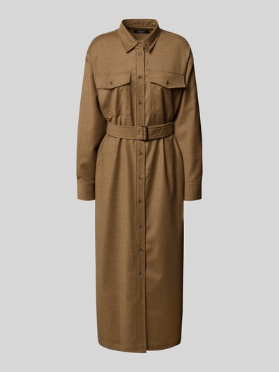 Weekend Max Mara Midikleid aus Schurwoll-Mix Modell 'STEMMA' Hazel 2