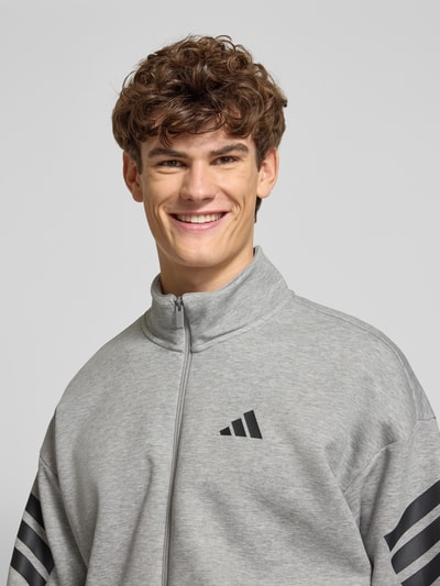adidas Sportswear Sweatjack met ritssluiting Middengrijs - 3