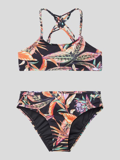 O'Neill Bikini z efektem plecionki model ‘TROPICS’ Czarny 1
