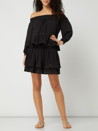 Superdry Blouseshirt in off shoulder-look, model 'Ameera' Zwart - 1