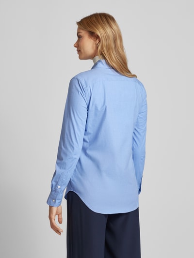 Polo Ralph Lauren Bluse mit Button-Down-Kragen Blau 5