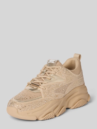 Steve Madden Sneaker mit Ziersteinbesatz Modell 'PRIVY' Beige 1