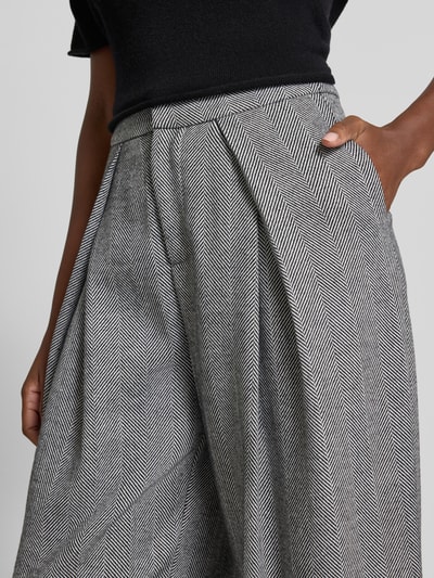 LOLLYS LAUNDRY Hose mit weitem Bein Modell 'Zola' Mittelgrau 3