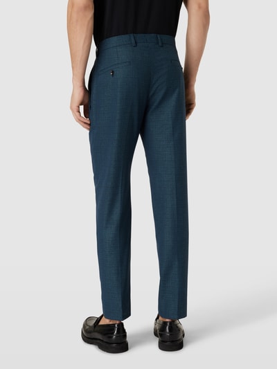 Strellson Slim fit pantalon in gemêleerde look, model 'Kynd' Petrol - 5