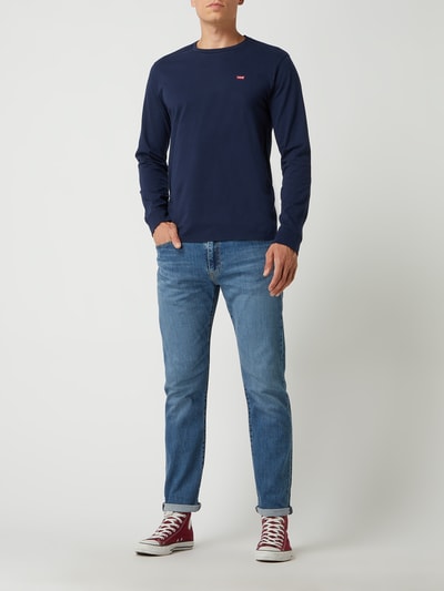 Levi's® Regular Tapered Fit Jeans mit Stretch-Anteil Modell '502™' Jeansblau 1