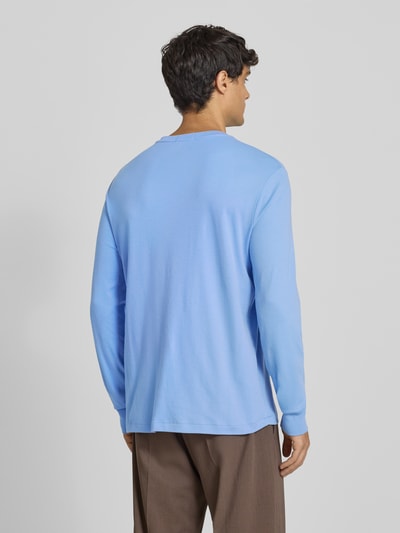 Polo Ralph Lauren Longsleeve mit gerippten Abschlüssen Blau 5