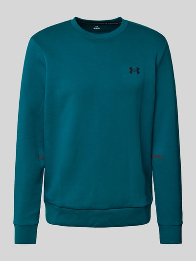 Under Armour Sweatshirt mit Label-Detail Petrol 1