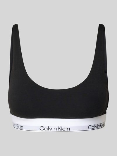 Calvin Klein Underwear Bralette met logostitching Zwart - 1
