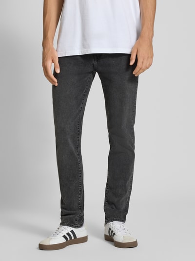 Levi's® Slim Fit Jeans mit Eingrifftaschen Modell '511™' Dunkelgrau 4