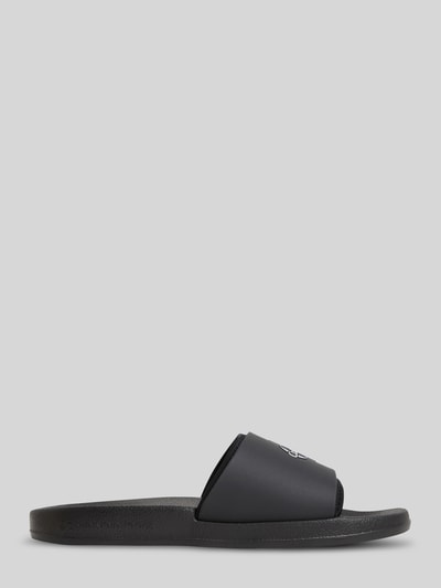 CK Calvin Klein Badslippers met logoprint Zwart - 4