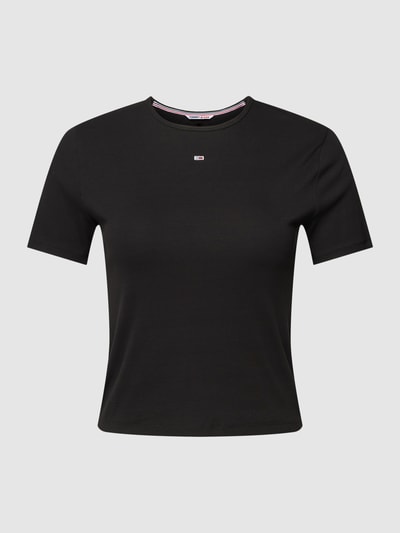 Tommy Jeans Curve PLUS SIZE T-Shirt mit Rundhalsausschnitt Black 2