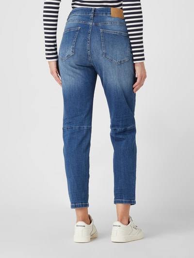 OPUS Tapered fit jeans met stretch, model 'Liandra' Jeansblauw - 5