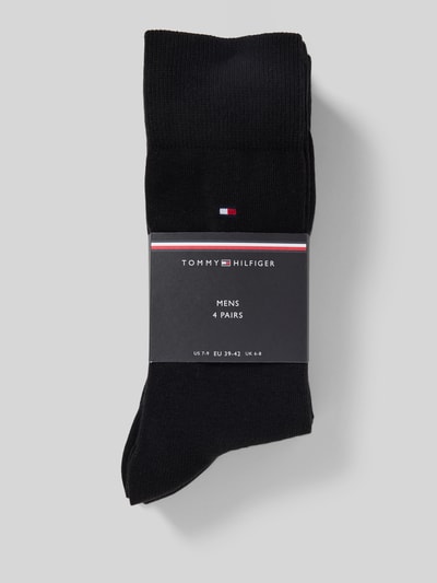 Tommy Hilfiger Socken aus Baumwoll-Mix im 4er-Pack Black 3