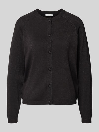 b.young Glanzend vest van viscosemix model 'MOBBE' Black - 2