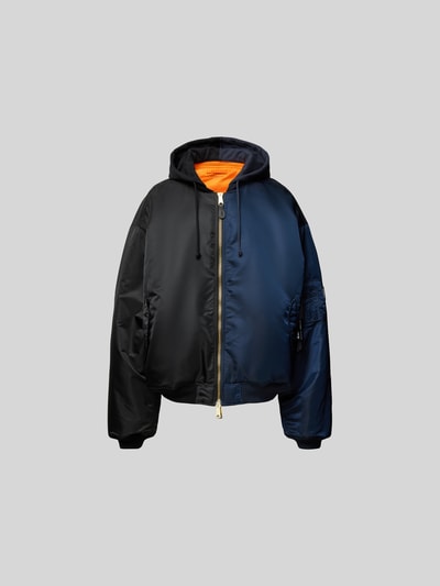 VETEMENTS Bomberjacke mit Kapuze Black 2