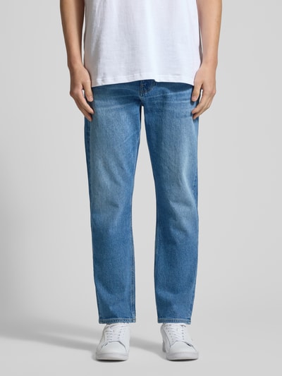 ARMEDANGELS Tapered fit jeans van Mix van biologisch katoen Model 'MAAKX' Jeansblauw - 4