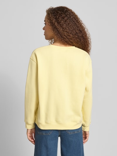 Levi's® Bluza o kroju regular fit z mieszanki bawełny Pastelowy żółty 5