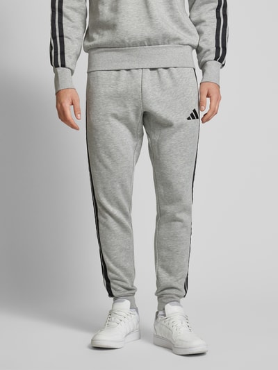 ADIDAS SPORTSWEAR Relaxed Fit Sweatpants mit Logo-Stitching Hellgrau 4