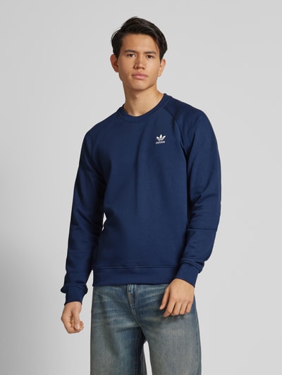 adidas Originals Sweatshirt mit Label-Stitching Marine 4