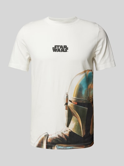 s.Oliver RED LABEL Regular Fit T-Shirt aus Baumwolle mit Starwars®-Print Offwhite 2