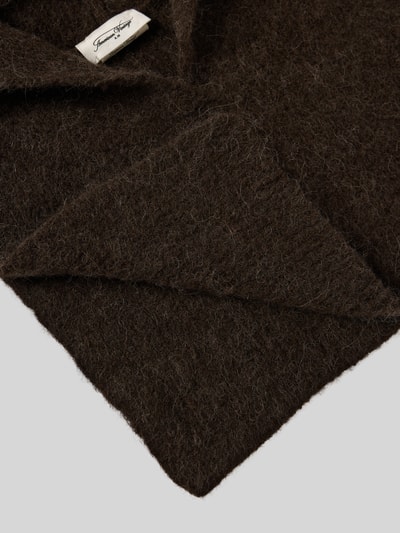 American Vintage Mütze aus Woll-Mix Modell 'VITOW' Schoko Melange 2