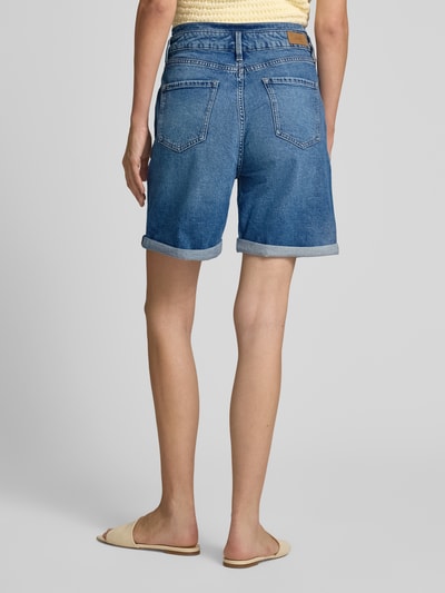 s.Oliver RED LABEL Relaxed Fit Jeansshorts aus Baumwoll-Mix Dunkelblau 5