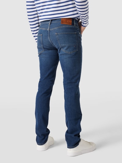 Tommy Hilfiger Jeans met labelpatch van leer, model 'Denton' Jeansblauw - 5