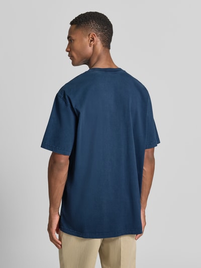 ARMEDANGELS t-shirt o kroju relaxed fit z czystej bawełny ekologicznej model 'ICONIC Å MAARKOS' Granatowy 5