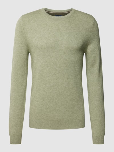 MCNEAL Pullover in Ripp-Optik Modell 'FILO' Mint meliert 2