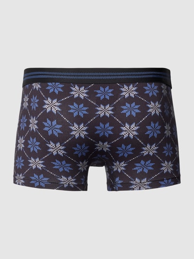 Jockey Boxershort met all-over motief Donkerblauw - 3