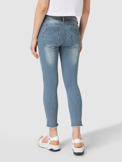 Buena Vista Skinny fit jeans met streepmotief Blauw - 5