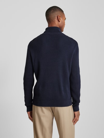 SELECTED HOMME Strickpullover mit Rollkragen Modell 'THEO' Marine 5