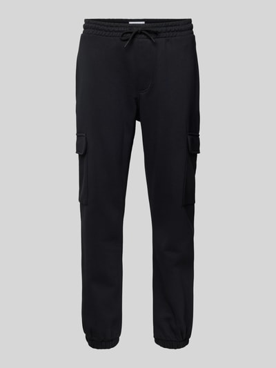 MCNEAL Regular Fit Sweatpants mit Cargotaschen Black 1