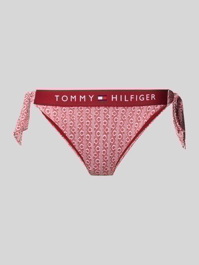 TOMMY HILFIGER Bikinilbroekje met label in band, model 'CHEEKY SIDE' Rood - 1