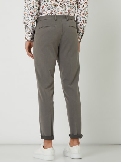 BOSS Pantalon met stretchgehalte Taupe - 5