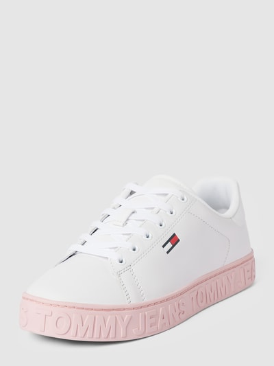 Tommy Jeans Sneakers met labeldetails, model 'COOL' Lichtroze - 2