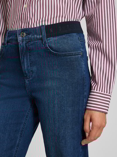 Angels Wide leg jeans met elastische band, model ''LARA SPORTY' Blauw - 3