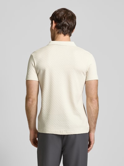 JOOP! Collection Poloshirt mit kurzer Knopfleiste Modell 'Bradley' Beige 5