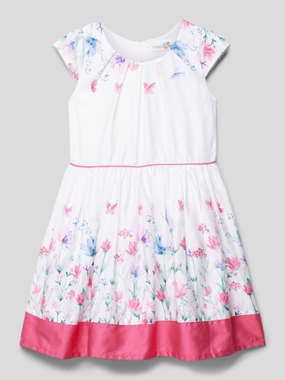 Happy Girls Minikleid mit floralem Muster Pink 1