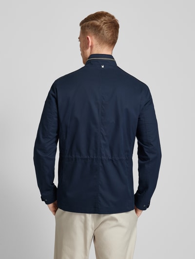 bugatti Hemdjacke mit Stehkragen Marine 5