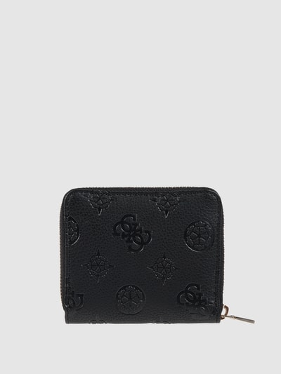 Guess Portemonnaie mit Logo-Muster  Black 3