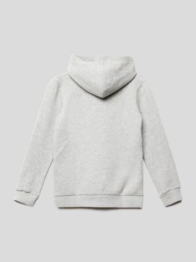 Levi’s® Kids Hoodie mit Label-Print Modell 'BATWING' Mittelgrau Melange 3