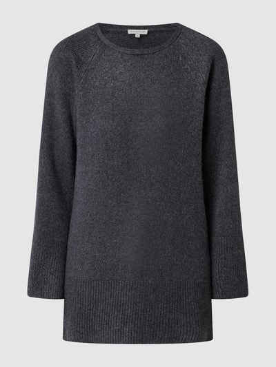 Tom Tailor Oversized Pullover aus Viskosemischung Anthrazit 2