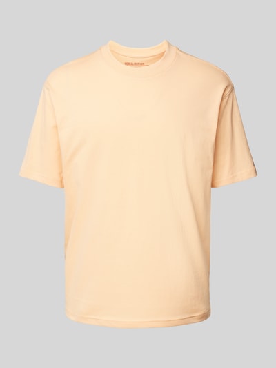 MCNEAL T-Shirt mit geripptem Rundhalsausschnitt Apricot 2